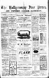 Ballymoney Free Press and Northern Counties Advertiser Thursday 06 March 1913 Page 1