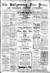 Ballymoney Free Press and Northern Counties Advertiser Thursday 19 March 1914 Page 1