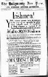 Ballymoney Free Press and Northern Counties Advertiser Thursday 04 November 1915 Page 1