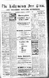 Ballymoney Free Press and Northern Counties Advertiser Thursday 25 November 1915 Page 1