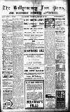 Ballymoney Free Press and Northern Counties Advertiser Thursday 20 January 1916 Page 1