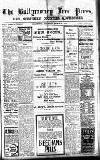 Ballymoney Free Press and Northern Counties Advertiser Thursday 30 March 1916 Page 1