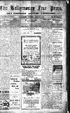 Ballymoney Free Press and Northern Counties Advertiser Thursday 04 January 1917 Page 1