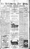 Ballymoney Free Press and Northern Counties Advertiser Thursday 22 March 1917 Page 1