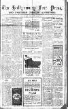 Ballymoney Free Press and Northern Counties Advertiser Thursday 19 April 1917 Page 1