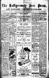 Ballymoney Free Press and Northern Counties Advertiser Thursday 13 September 1917 Page 1