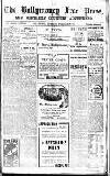 Ballymoney Free Press and Northern Counties Advertiser Thursday 01 November 1917 Page 1