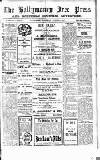 Ballymoney Free Press and Northern Counties Advertiser Thursday 08 August 1918 Page 1