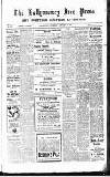 Ballymoney Free Press and Northern Counties Advertiser Thursday 27 January 1921 Page 1