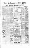 Ballymoney Free Press and Northern Counties Advertiser Thursday 10 February 1921 Page 1