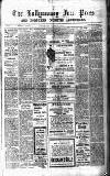 Ballymoney Free Press and Northern Counties Advertiser Thursday 07 April 1921 Page 1