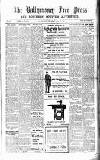 Ballymoney Free Press and Northern Counties Advertiser Thursday 14 July 1921 Page 1