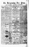 Ballymoney Free Press and Northern Counties Advertiser Thursday 27 October 1921 Page 1