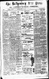 Ballymoney Free Press and Northern Counties Advertiser Thursday 27 July 1922 Page 1