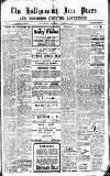 Ballymoney Free Press and Northern Counties Advertiser Thursday 16 October 1924 Page 1