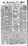 Ballymoney Free Press and Northern Counties Advertiser Thursday 24 February 1927 Page 1