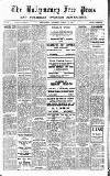 Ballymoney Free Press and Northern Counties Advertiser Thursday 18 August 1927 Page 1