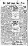 Ballymoney Free Press and Northern Counties Advertiser Thursday 01 September 1927 Page 1