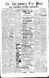 Ballymoney Free Press and Northern Counties Advertiser Thursday 19 January 1928 Page 1