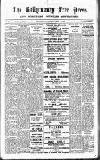 Ballymoney Free Press and Northern Counties Advertiser Thursday 14 March 1929 Page 1