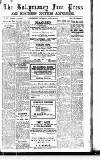 Ballymoney Free Press and Northern Counties Advertiser Thursday 24 April 1930 Page 1