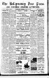 Ballymoney Free Press and Northern Counties Advertiser Thursday 31 July 1930 Page 1