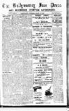Ballymoney Free Press and Northern Counties Advertiser Thursday 14 August 1930 Page 1