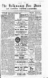 Ballymoney Free Press and Northern Counties Advertiser Thursday 25 September 1930 Page 1