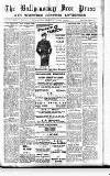 Ballymoney Free Press and Northern Counties Advertiser Thursday 23 October 1930 Page 1