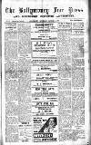 Ballymoney Free Press and Northern Counties Advertiser Thursday 08 January 1931 Page 1