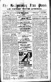 Ballymoney Free Press and Northern Counties Advertiser Thursday 05 February 1931 Page 1