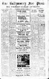 Ballymoney Free Press and Northern Counties Advertiser Thursday 01 October 1931 Page 1