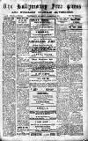 Ballymoney Free Press and Northern Counties Advertiser Thursday 24 December 1931 Page 1