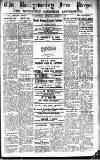 Ballymoney Free Press and Northern Counties Advertiser Thursday 23 March 1933 Page 1