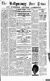Ballymoney Free Press and Northern Counties Advertiser Thursday 26 October 1933 Page 1