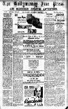 Ballymoney Free Press and Northern Counties Advertiser Thursday 08 February 1934 Page 1