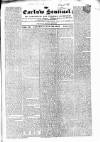 Carlow Sentinel Saturday 28 January 1837 Page 1