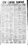 Carlow Sentinel Saturday 17 January 1920 Page 1