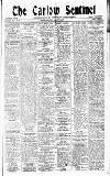 Carlow Sentinel Saturday 24 January 1920 Page 1