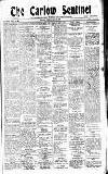 Carlow Sentinel Saturday 10 April 1920 Page 1
