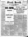 Meath Herald and Cavan Advertiser Saturday 08 January 1927 Page 1