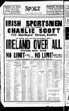Sport (Dublin) Saturday 31 January 1920 Page 16
