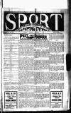Sport (Dublin) Saturday 14 January 1922 Page 1
