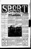Sport (Dublin) Saturday 09 September 1922 Page 1