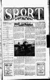 Sport (Dublin) Saturday 04 November 1922 Page 1