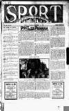 Sport (Dublin) Saturday 11 November 1922 Page 1