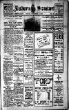Lisburn Standard Friday 04 November 1921 Page 1