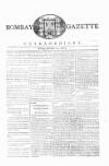Bombay Gazette Friday 22 October 1813 Page 1