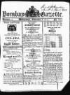 Bombay Gazette Wednesday 06 November 1822 Page 1