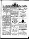 Bombay Gazette Wednesday 30 April 1823 Page 1